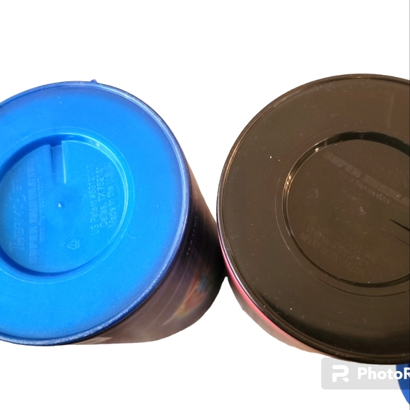 Rare 7-Eleven Ultimate Gulp 64oz Thermo Insulated Black Mug Graffiti Hologram - Picture 2 of 8